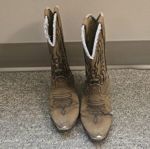 Smoky Mountian Kids Cowboy Boots Size 12